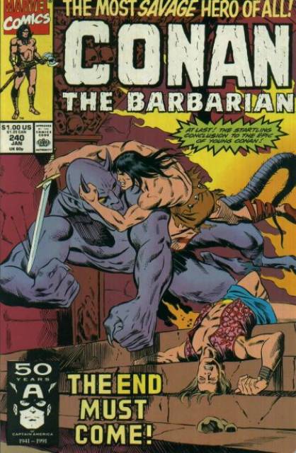 Conan the Barbarian (1970) no. 240 - Used