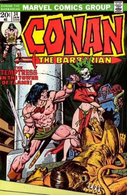 Conan the Barbarian (1970) no. 34 - Used