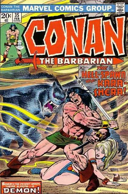 Conan the Barbarian (1970) no. 35 - Used