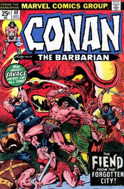 Conan the Barbarian (1970) no. 40 - Used