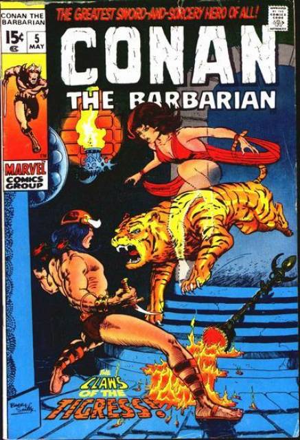 Conan the Barbarian (1970) no. 5 - Used
