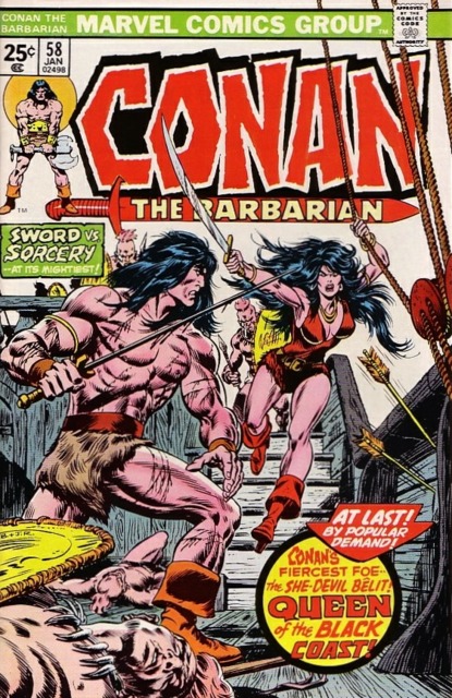 Conan the Barbarian (1970) no. 58 - Used