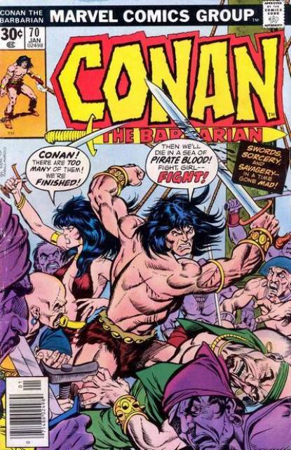 Conan the Barbarian (1970) no. 70 - Used