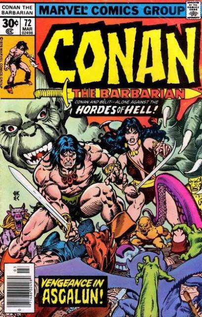 Conan the Barbarian (1970) no. 72 - Used