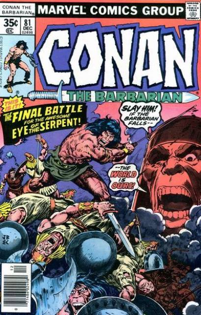 Conan the Barbarian (1970) no. 81 - Used
