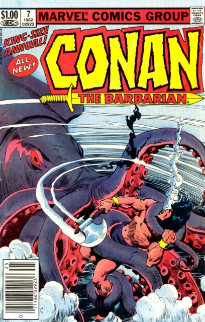 Conan the Barbarian (1970) Annual no. 7 - Used