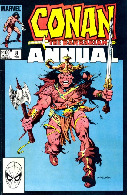 Conan the Barbarian (1970) Annual no. 8 - Used