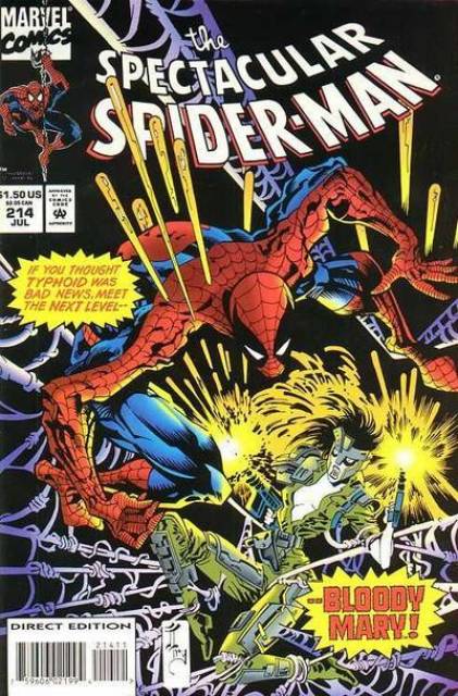 The Spectacular Spider-Man (1976) no. 214 - Used