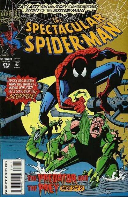 The Spectacular Spider-Man (1976) no. 216 - Used