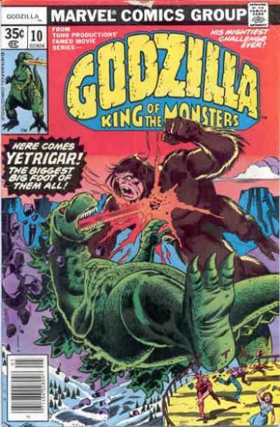 Godzilla King of Monsters (1977) no. 10 - Used