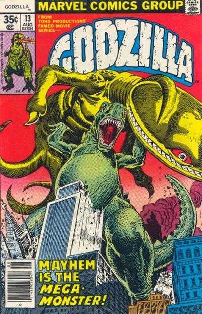 Godzilla King of Monsters (1977) no. 13 - Used