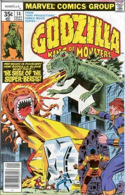 Godzilla King of Monsters (1977) no. 14 - Used