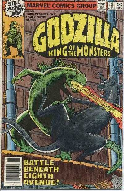 Godzilla King of Monsters (1977) no. 18 - Used
