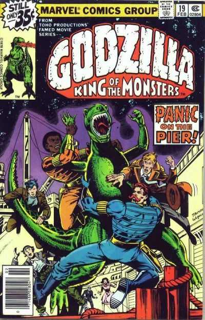 Godzilla King of Monsters (1977) no. 19 - Used