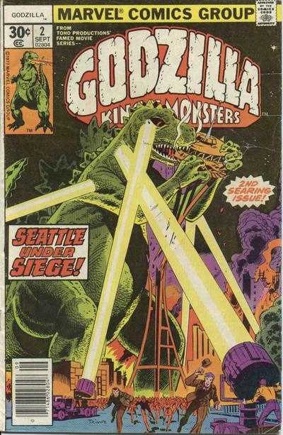 Godzilla King of Monsters (1977) no. 2 - Used