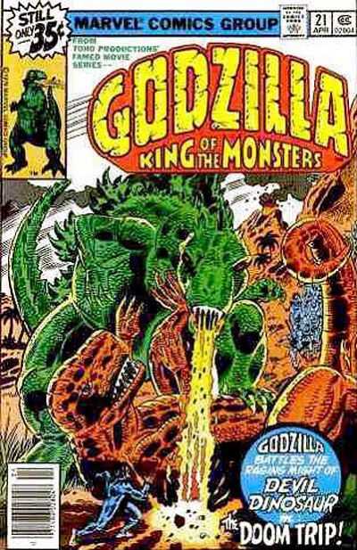 Godzilla King of Monsters (1977) no. 21 - Used