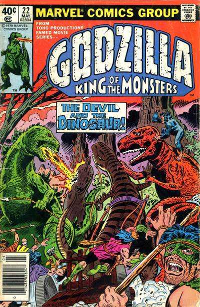 Godzilla King of Monsters (1977) no. 22 - Used