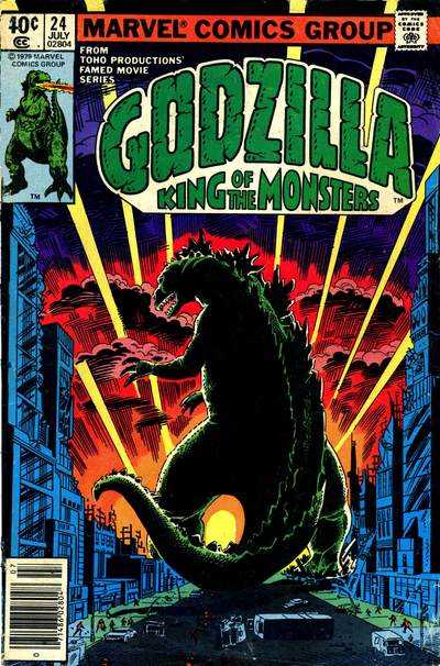 Godzilla King of Monsters (1977) no. 24 - Used