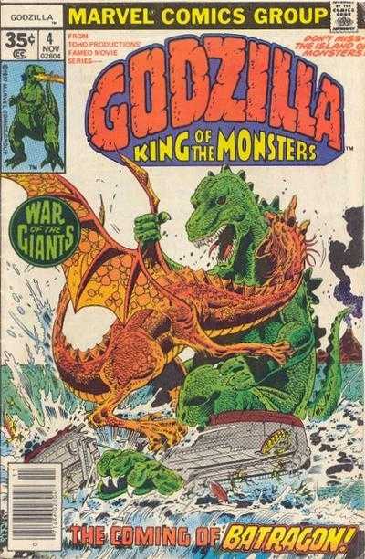 Godzilla King of Monsters (1977) no. 4 - Used