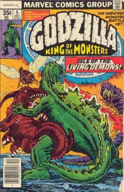 Godzilla King of Monsters (1977) no. 5 - Used