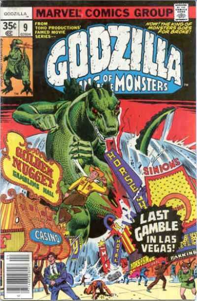 Godzilla King of Monsters (1977) no. 9 - Used