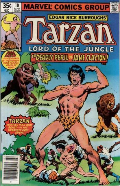 Tarzan (1977) no. 10 - Used