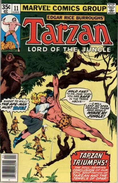 Tarzan (1977) no. 11 - Used