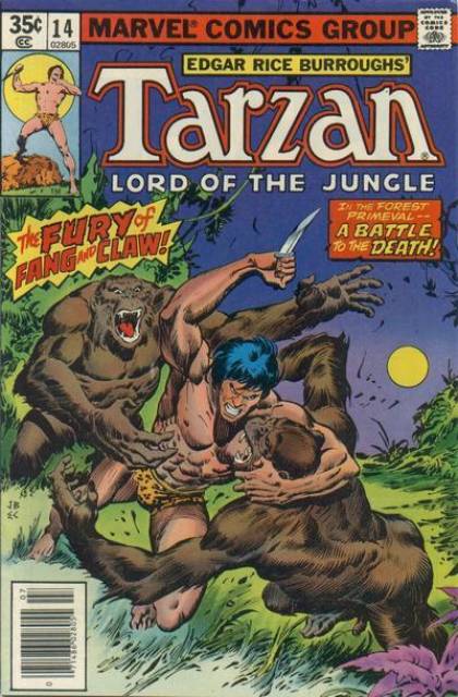 Tarzan (1977) no. 14 - Used