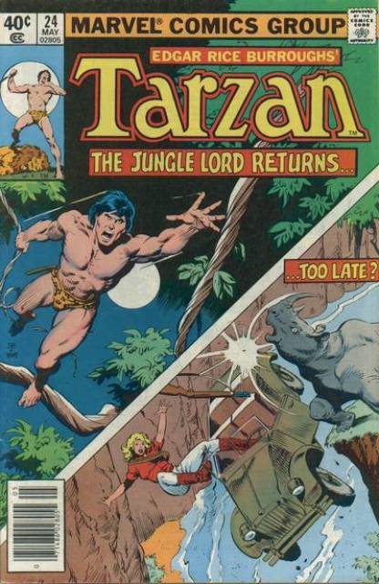 Tarzan (1977) no. 24 - Used