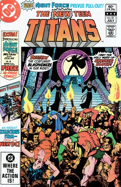 New Teen Titans (1980) no. 21 - Used