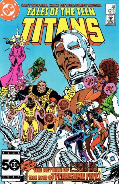New Teen Titans (1980) no. 58 - Used