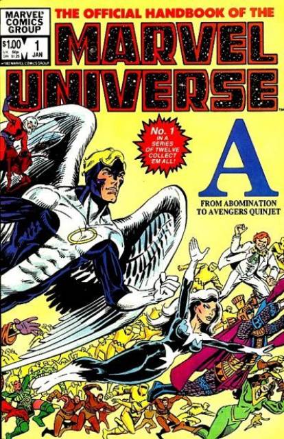 Official Handbook of the Marvel Universe (1982) no. 1 - Used