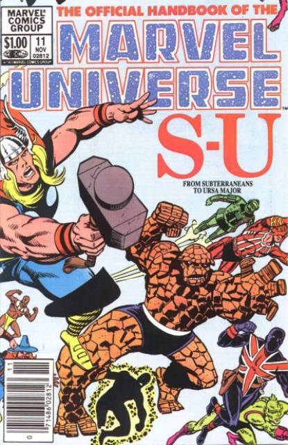 Official Handbook of the Marvel Universe (1982) no. 11 - Used