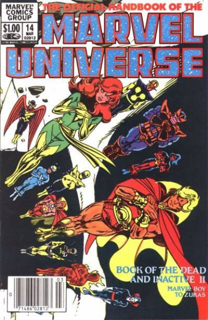 Official Handbook of the Marvel Universe (1982) no. 14 - Used