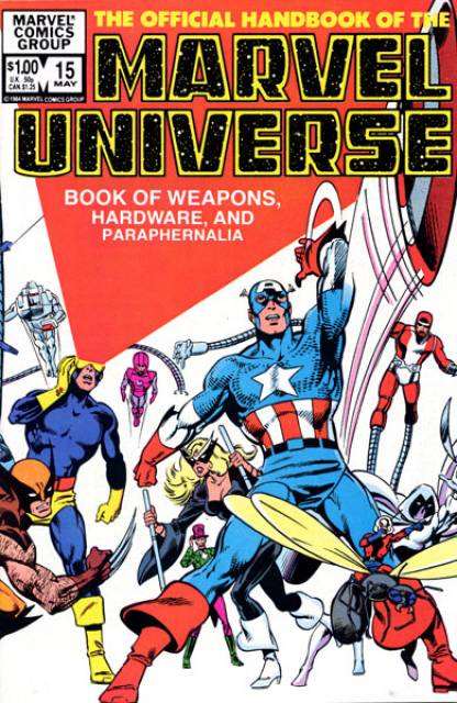 Official Handbook of the Marvel Universe (1982) no. 15 - Used