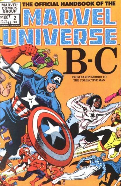 Official Handbook of the Marvel Universe (1982) no. 2 - Used