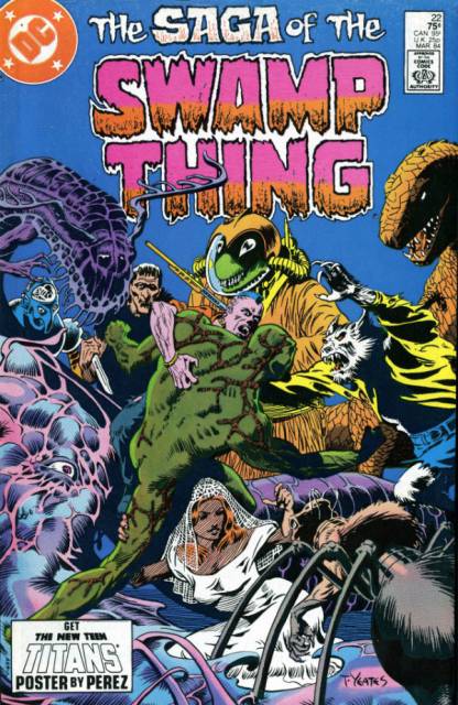 Swamp Thing (1982) no. 22 - Used