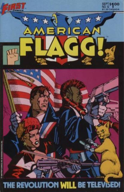 American Flagg (1983) no. 12 - Used