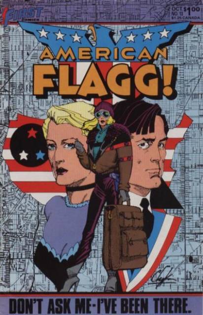 American Flagg (1983) no. 13 - Used