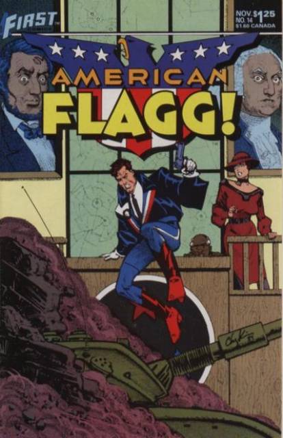 American Flagg (1983) no. 14 - Used