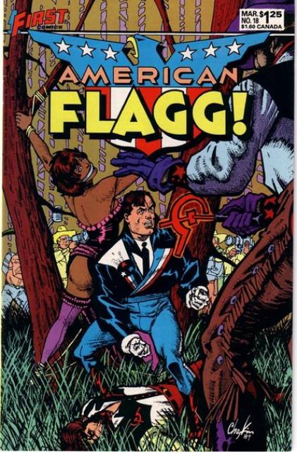 American Flagg (1983) no. 18 - Used