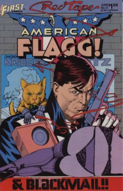 American Flagg (1983) no. 21 - Used