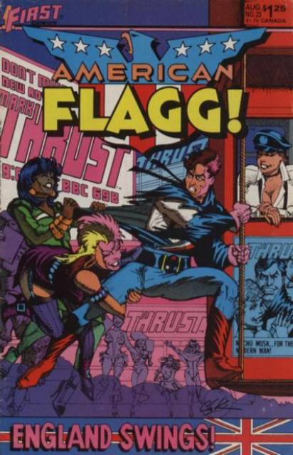 American Flagg (1983) no. 23 - Used