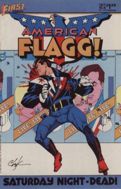 American Flagg (1983) no. 25 - Used