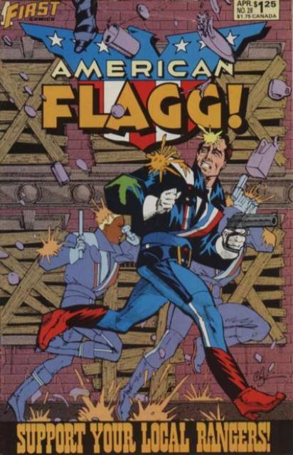 American Flagg (1983) no. 28 - Used