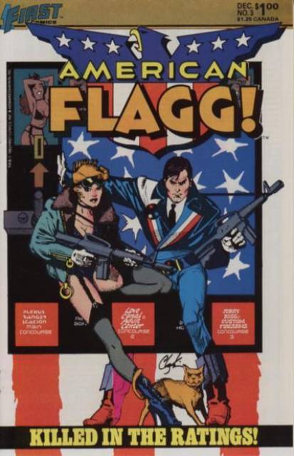 American Flagg (1983) no. 3 - Used