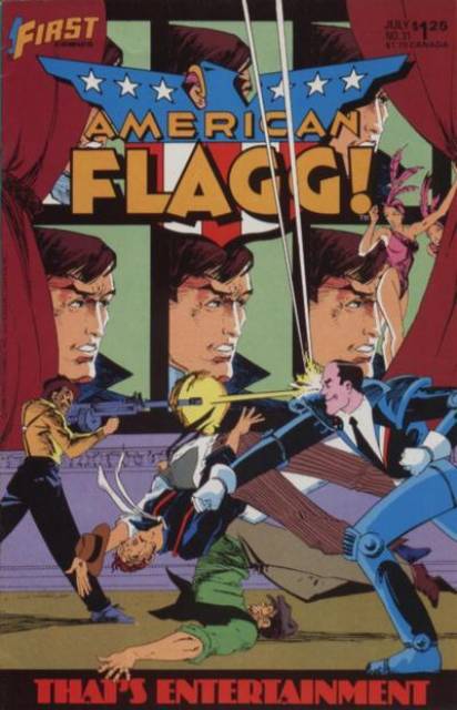 American Flagg (1983) no. 31 - Used