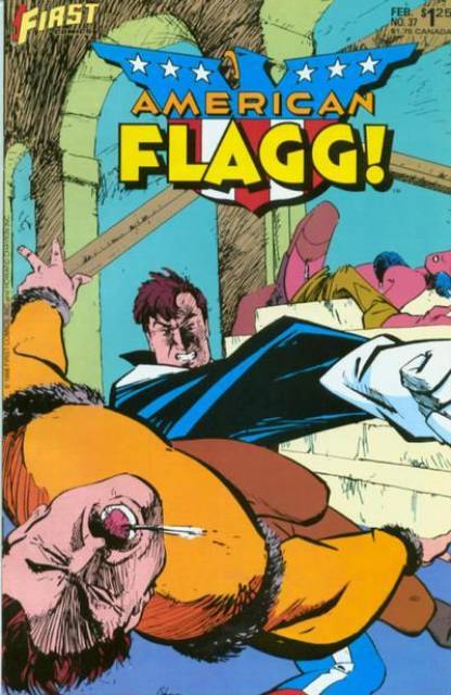American Flagg (1983) no. 37 - Used