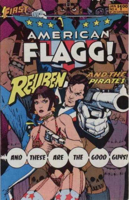 American Flagg (1983) no. 4 - Used