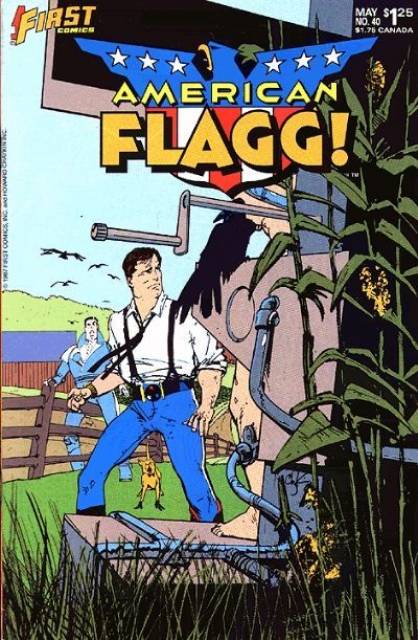 American Flagg (1983) no. 40 - Used